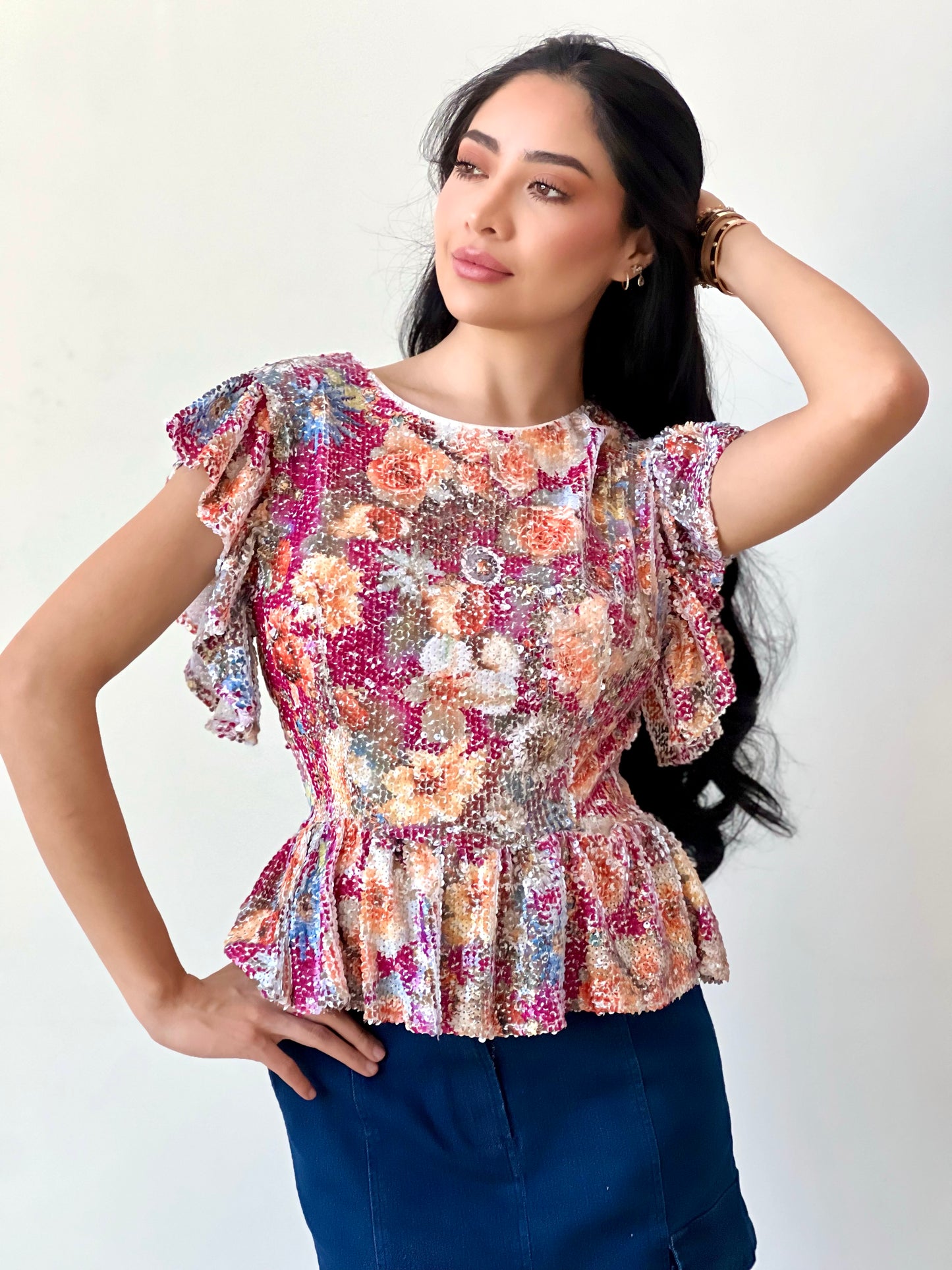 Blusa lentejuela